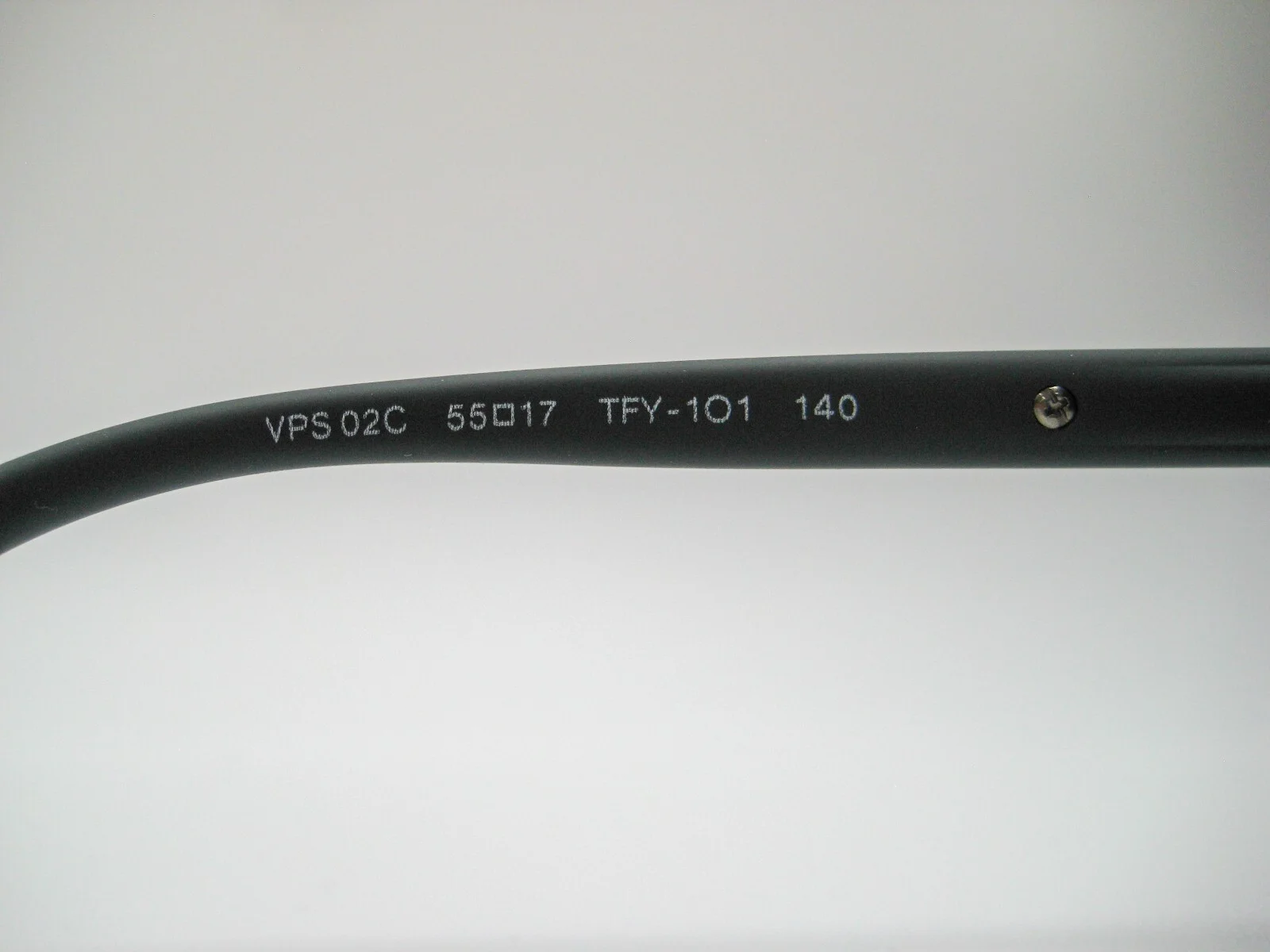 New authentic Prada Linea Rossa Eyeglasses PS 02CV TFY1O1 Rubber Blue 55mm 4