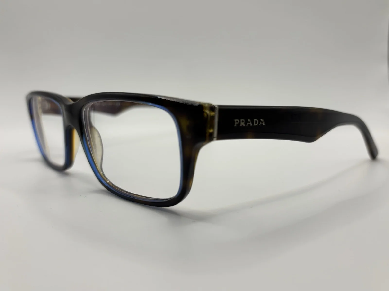 NEW Prada 16MV Eyeglasses ZXH1O1 Blue 100% AUTHENTIC 4