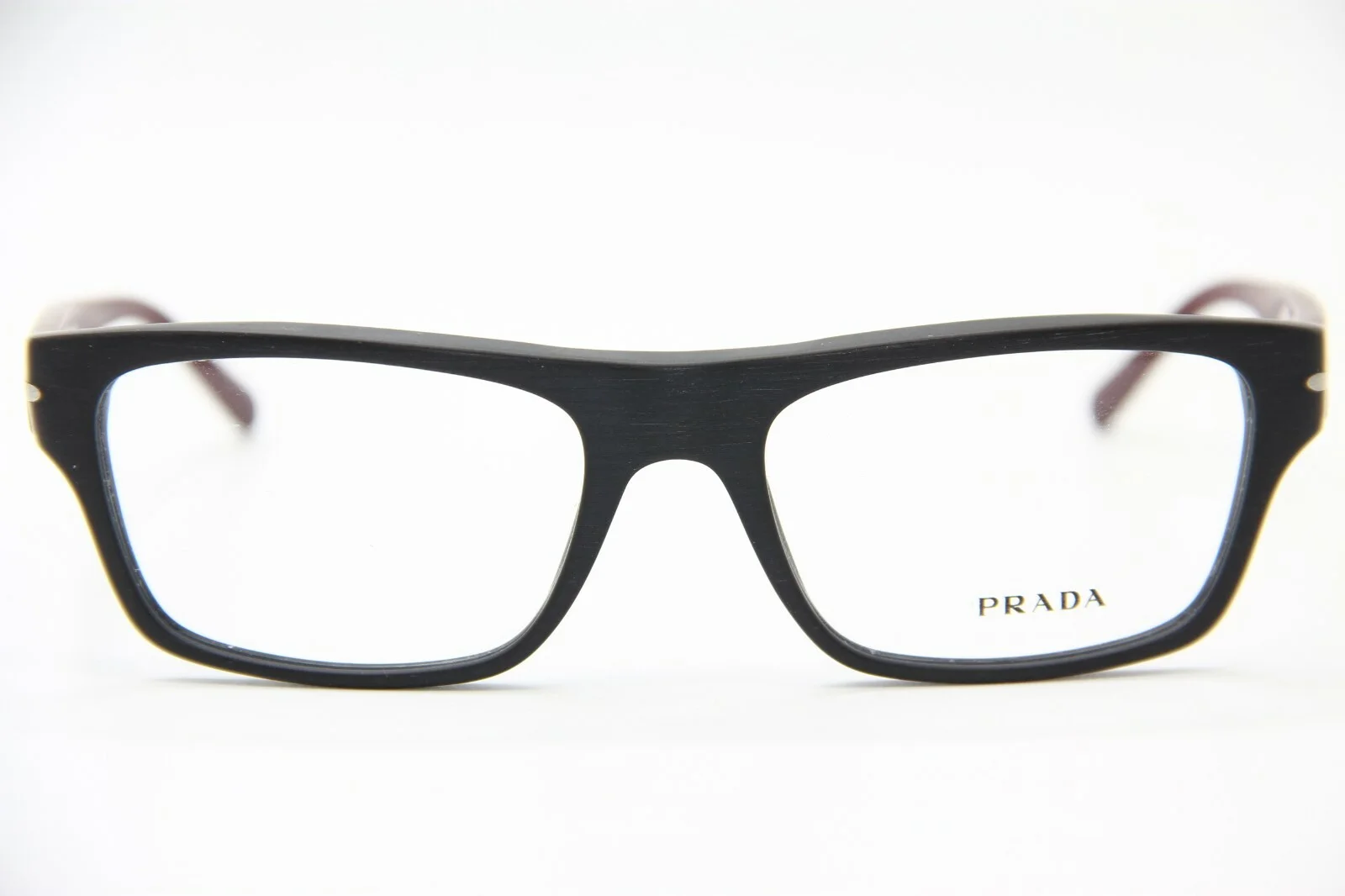 NEW PRADA PR 18R TV4-1O1 GREY EYEGLASSES AUTHENTIC RX PR18R 55-18 2