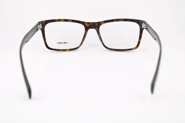 NEW PRADA VPR 06R HAQ-1O1 MATTE HAVANA AUTHENTIC EYEGLASSES 55-18 2