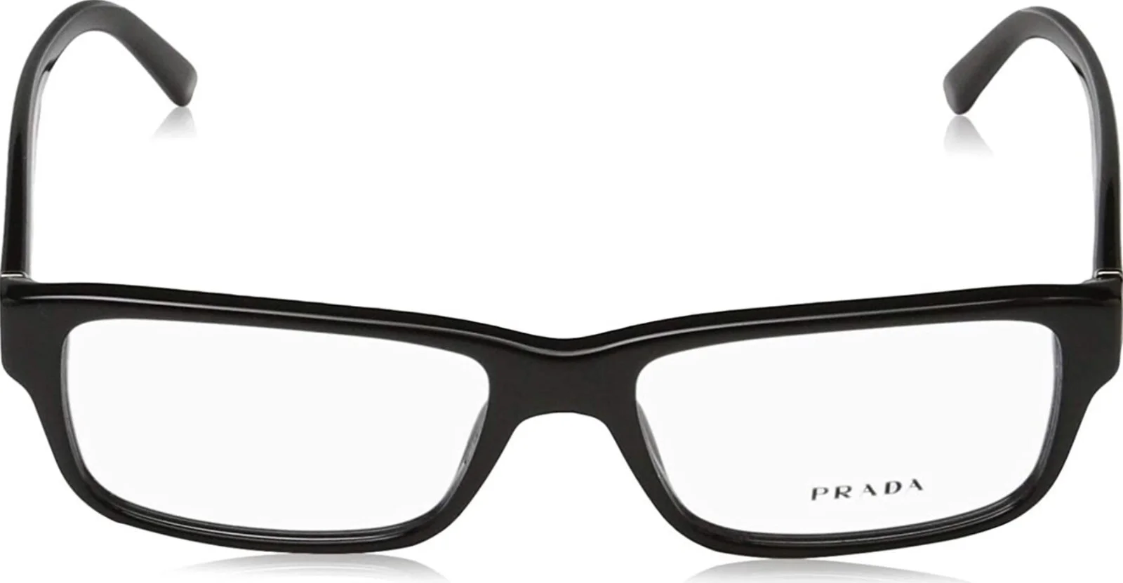New PRADA VPR16M 1BO-1O1 53mm Matte Black Eyeglasses Frames Italy 2