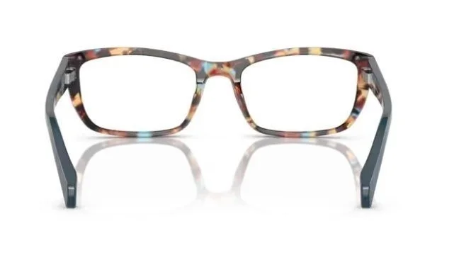 Prada Eyeglasses Havana Spotted Blue 0PR18OV NAG1O1 52mm 2
