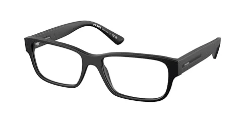 Prada Eyeglasses PR 18 ZVF 1BO1O1 Matte Black