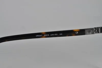 Prada Eyeglasses PR 54TV LAH1O1 Matte Brown/Gunmetal, Size 55-19-140 4