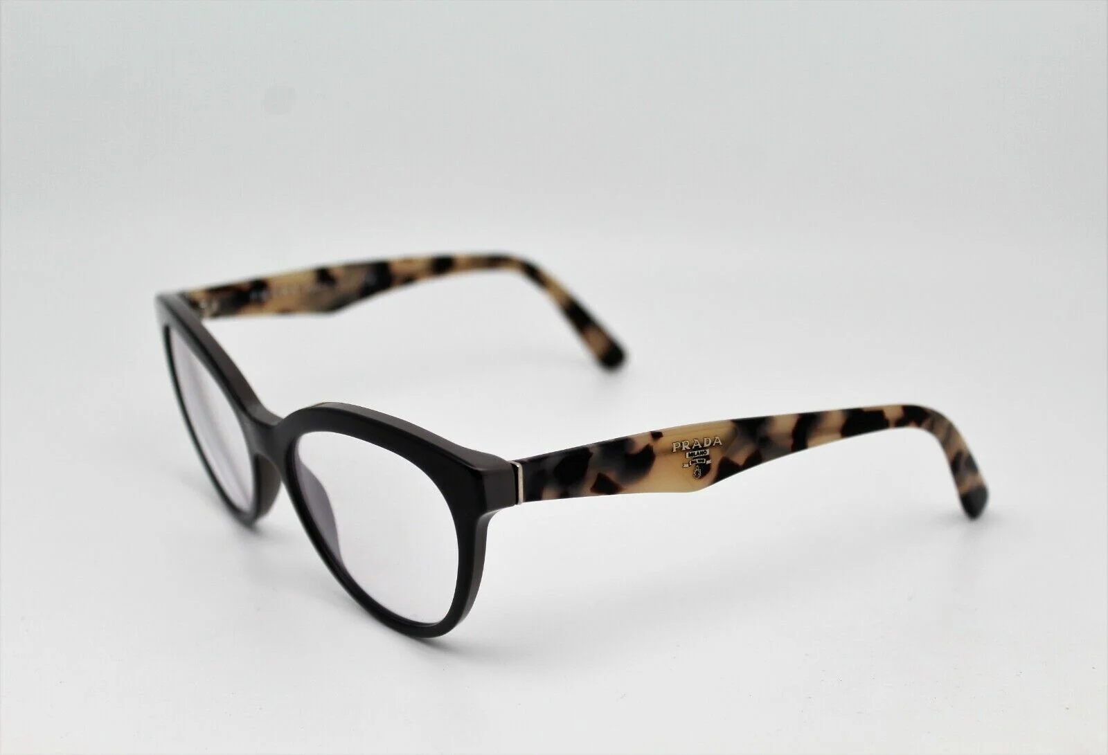 Prada Eyeglasses VPR 11R TFN-101 Gray Havana Glossy Frames 52 [ ] 17 140mm 2
