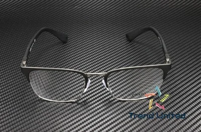PRADA Heritage PR 54TV 1BO1O1 Matte Black Demo Lens 55 mm Men 2