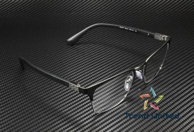 PRADA Heritage PR 54TV 1BO1O1 Matte Black Demo Lens 55 mm Men 3
