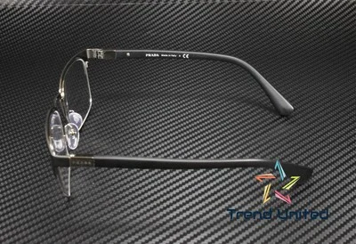 PRADA Heritage PR 54TV 1BO1O1 Matte Black Demo Lens 55 mm Men 4