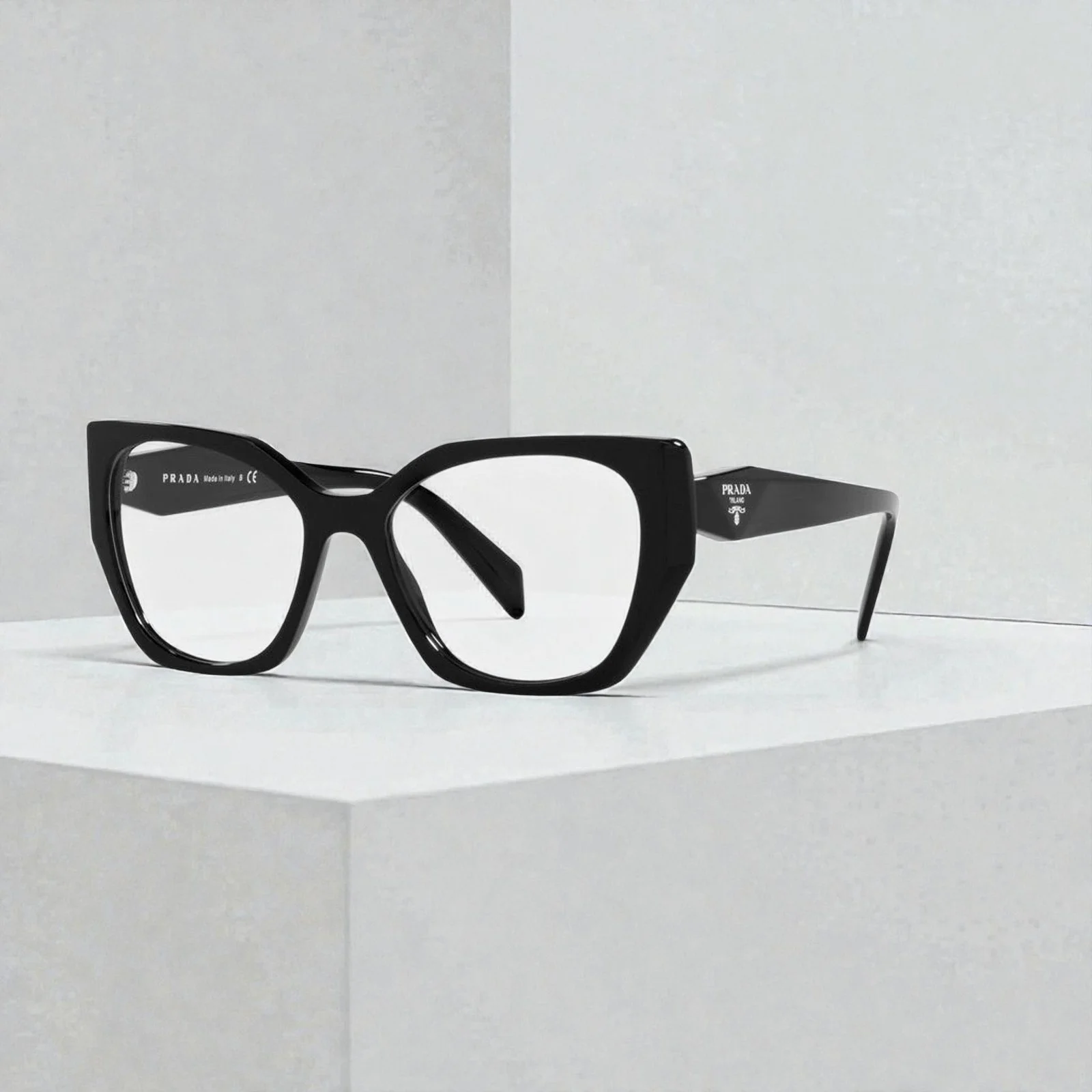Prada Italy A VPR 03W 53[]16 510-1O1 140 Eyeglasses/Frames 21D 2