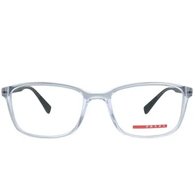 Prada Linea Rossa Lifestyle PS04IV 2AZ1O1 Transparent Rectangle Eyeglasses 2