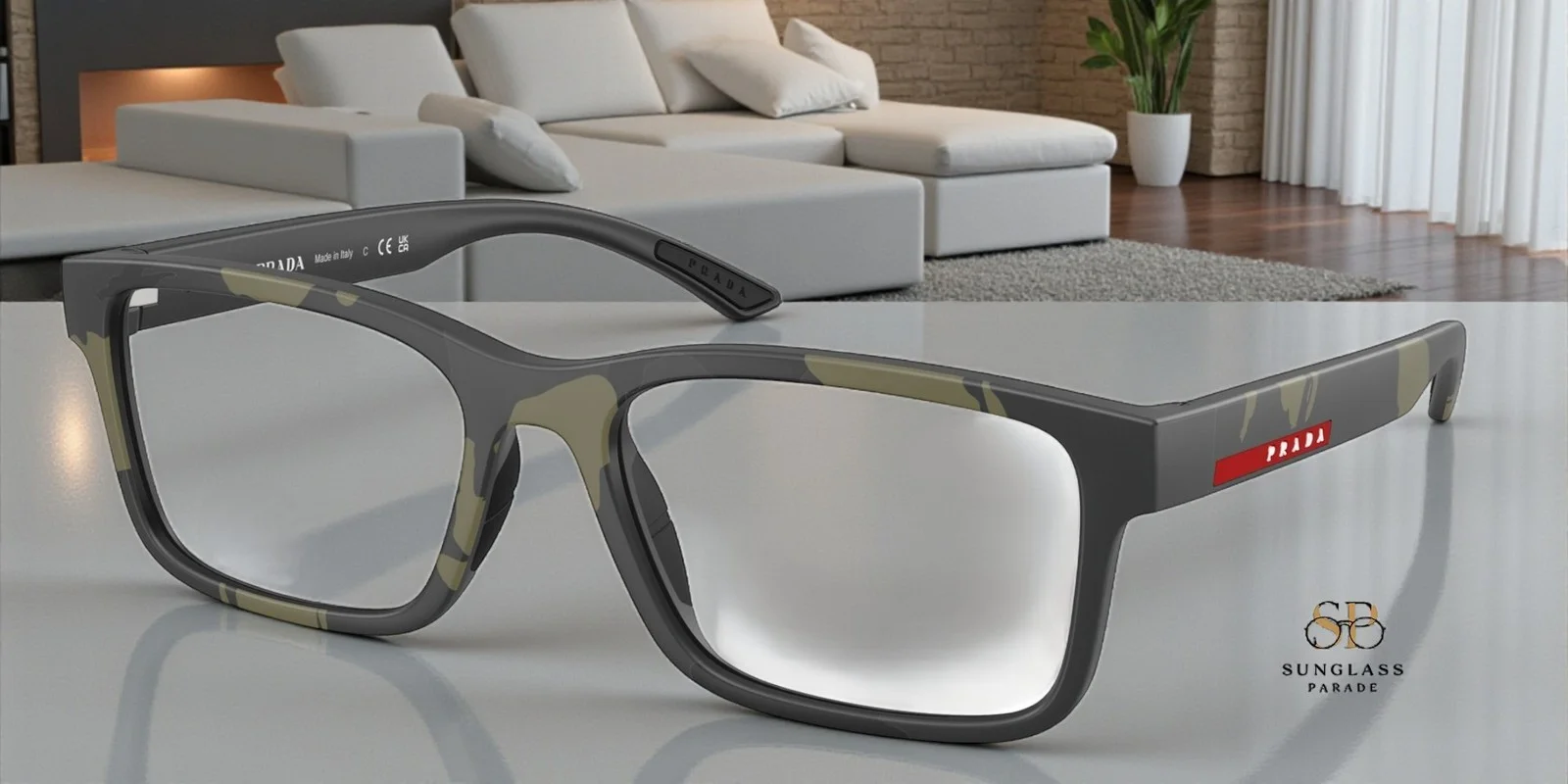 PRADA LINEA ROSSA PS 02RV DG01O1 Black Rubber Demo Lens 56 mm Men 3