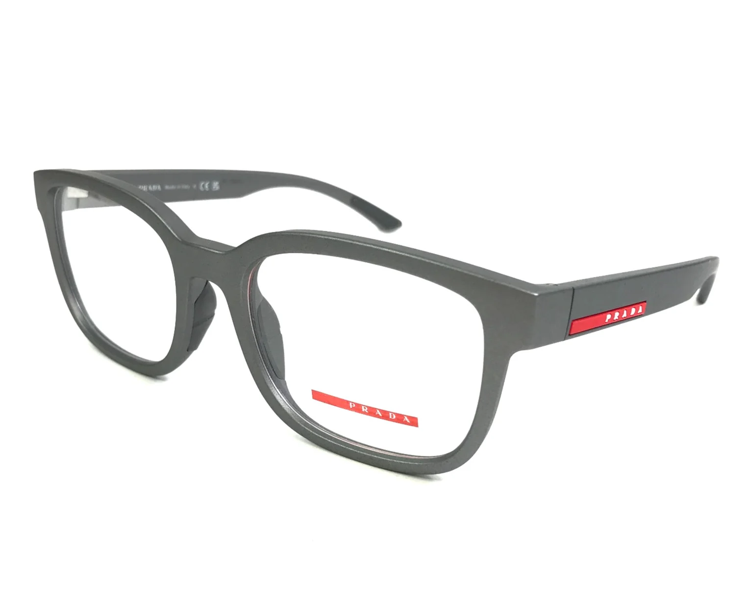 PRADA LINEA ROSSA PS 02RV DG01O1 Black Rubber Demo Lens 56 mm Men 4