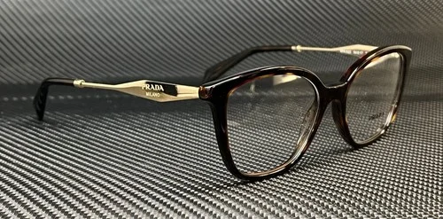PRADA PR 02ZV 2AU1O1 Brown Havana Women 3