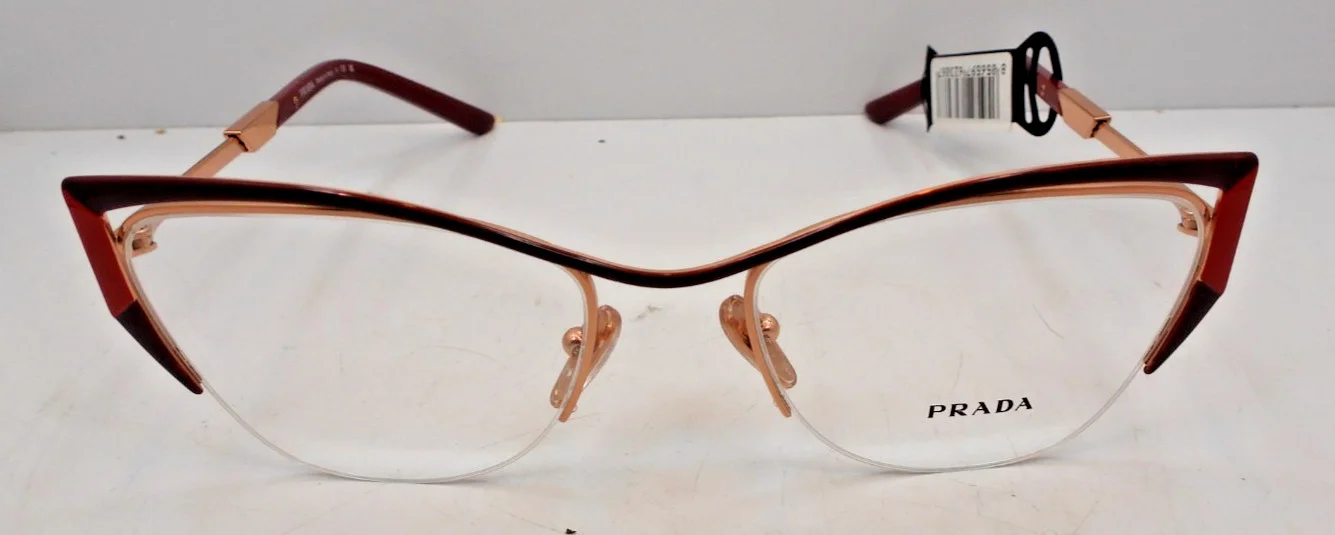 PRADA PR 02ZV ROJ1O1 Pink Tortoise Demo Lens 54 mm Women 3