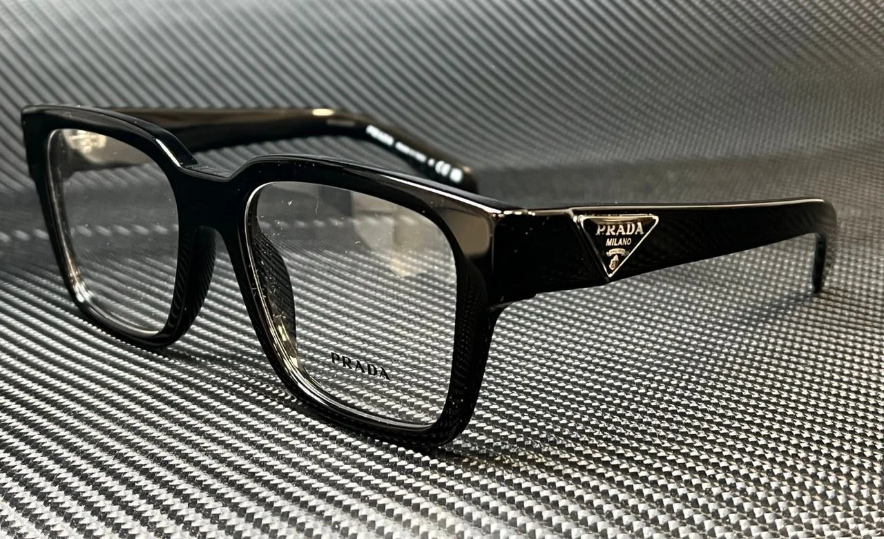 PRADA PR 08ZV 1AB1O1 Black Men