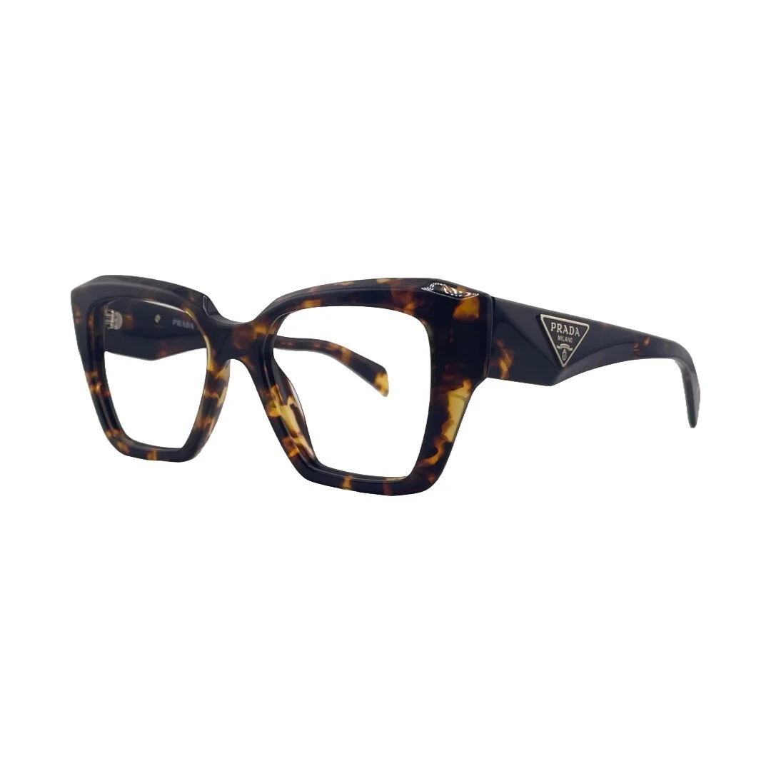 Prada PR 09ZV Honey Tortoise Eyeglasses Frames 49mm 17mm 140mm - VAU-1O1