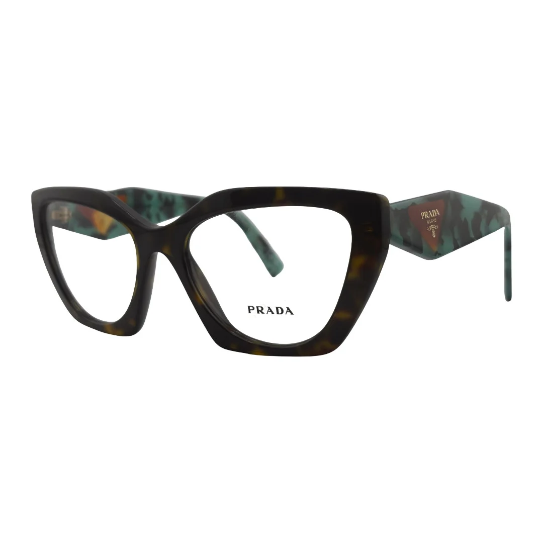 Prada PR 09ZV Honey Tortoise Eyeglasses Frames 49mm 17mm 140mm - VAU-1O1 3