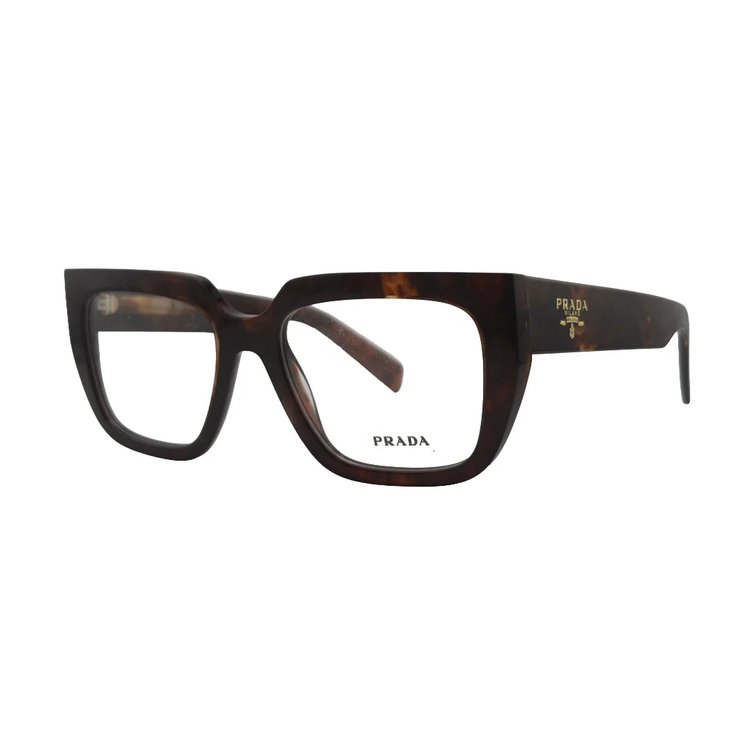 Prada PR 09ZV Honey Tortoise Eyeglasses Frames 49mm 17mm 140mm - VAU-1O1 4