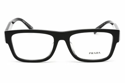 PRADA PR 15YVF 1AB1O1 Eyeglasses Black Frame 56mm 2
