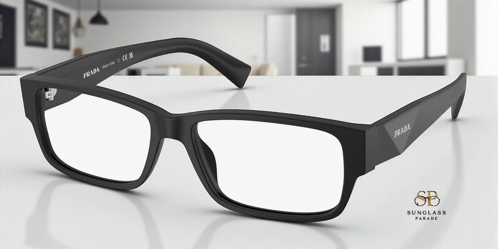 PRADA PR A15V 17N1O1 Radica Tortoise Men 3