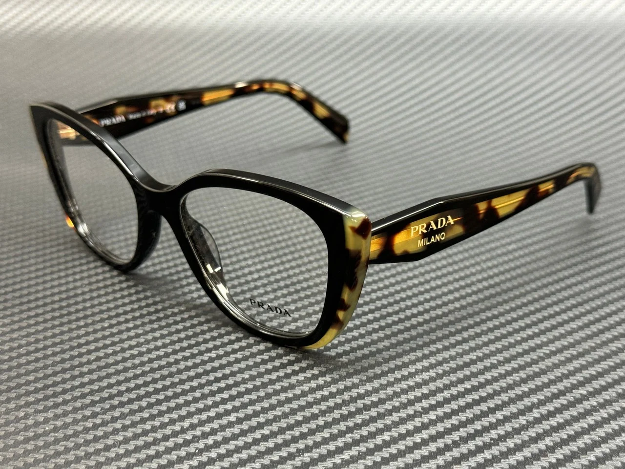 PRADA PR B04V 3891O1 Black Tortoise Women