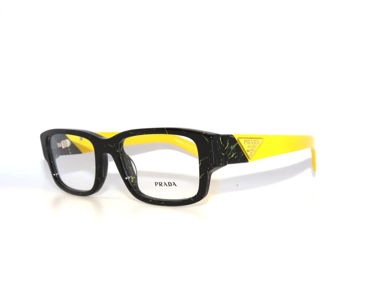 Prada PR01VV-30Z1O1-53 Top Blue Yellow Grey Havana 53mm Women 4