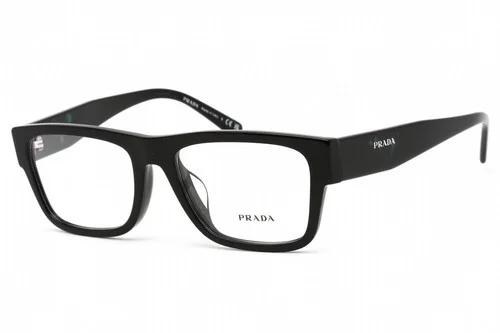 PRADA PR15YVF-1AB1O1-56 Eyeglasses Size 56mm 18mm 145mm Black Men