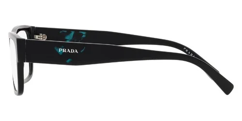 PRADA PR15YVF-1AB1O1-56 Eyeglasses Size 56mm 18mm 145mm Black Men 3