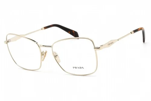 PRADA PR53ZV-ZVN1O1-56 Eyeglasses Size 56mm 18mm 140mm Gold Women