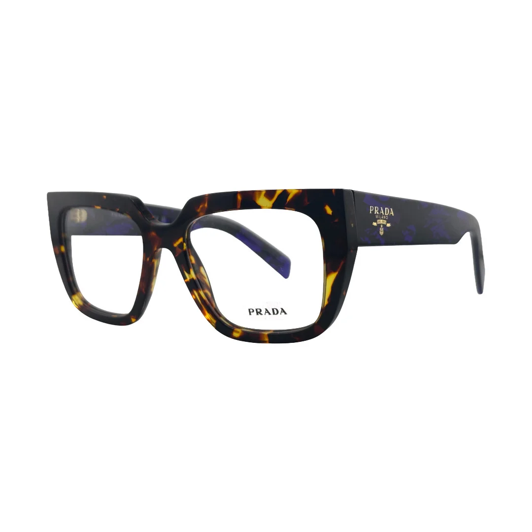 PRADA PR59ZV 1511O1 54 Pale Gold Demo Lens Women 4