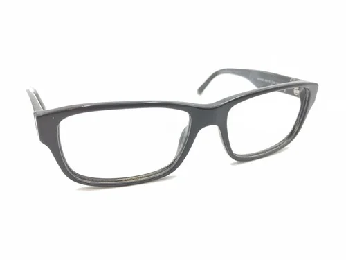 Prada VPR 16M TV4-1O1 Gray Rectangle Eyeglasses Frames 55-16 140 Italy Men Women