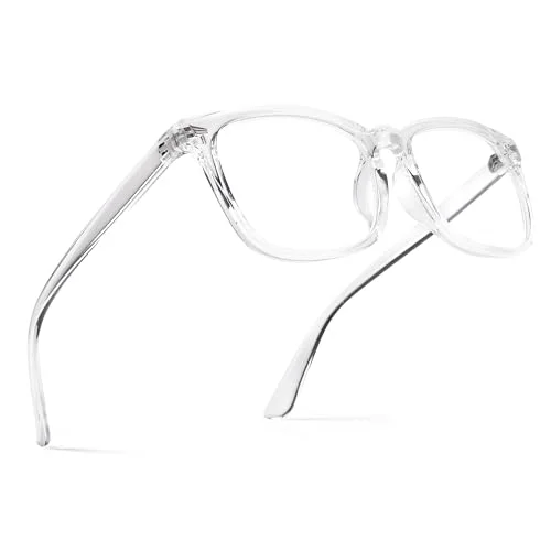Pro Acme Non-prescription Glasses Frame Clear Lens Eyeglasses (Transparent) 1